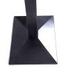 Buy cheap Bistro Table Base Cast Iron Square Metal Table Legs Modern Style powder coat from wholesalers