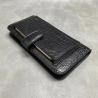 Buy cheap Authentic Exotic Crocodile Belly Skin Men's Large Card Wallet Genuine Alligator Leather Clutch Purse Male Phone Holders from wholesalers