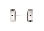 Pedestrian Biometrics Swing Barrier Gate SUS304 Fingerprint RFID Reader
