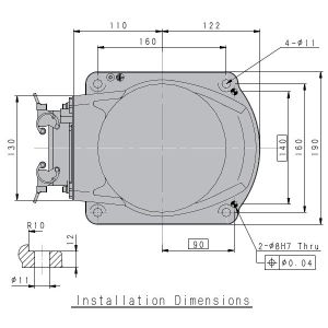 Automatic Handling Kawasaki Robot RS007L 6 Axis Industrial Robot Arm