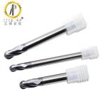 R10 TiALN Coated HRC58 Ball Nose End Mills For Milling Industry