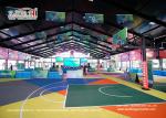 Large Black Aluminum Event Marquee Tent For Basketball Field Permanent