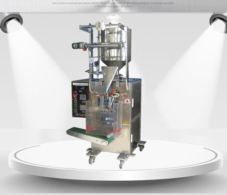 ISO Automatic Shampoo Sachet Packing Machine Instant Noodle Seasoning Oil Pouch Filling Machine 60 Bags/min