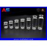 Buy cheap Injection 2ml - 10ml Clear Small Glass Vials Silicone Stopper / Flip Off Caps from wholesalers