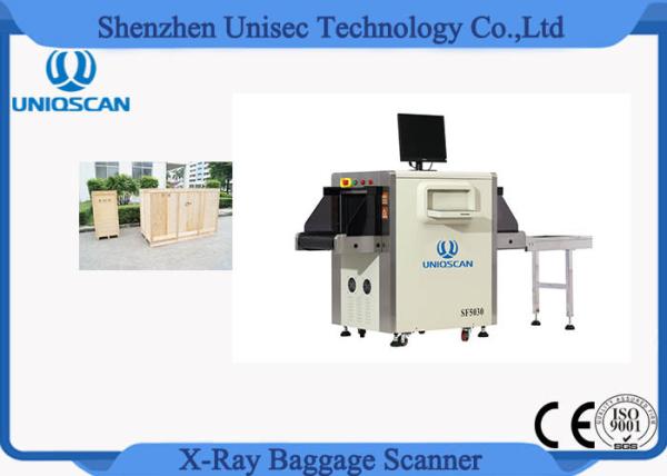 Buy cheap Small Size Single Energy x ray baggage scanner machine Tunnel Size 500*300 from wholesalers