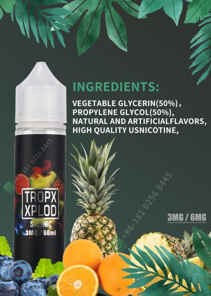 Buy cheap Nicotine E-Liquid Vape Juice E-Cigarette Vaping Liquid 30ml 60ml Vape Juice Orange Taste from wholesalers