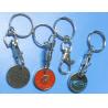 Buy cheap caddy coin key chain, trolley coin keychains, coin holers from wholesalers