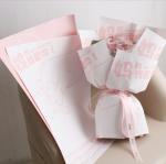 Thank you, Mother's Day, flower wrapping paper, kraft paper, bouquet wrapping,
