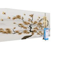 Buy cheap ZKMC Vertical 3d Wall Inkjet Printer Advertising Decoration product