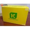 Buy cheap Printable Reusable Yellow Corrugated Plastic Totes from wholesalers