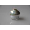 Buy cheap 50g Blue Sunscreen Container Round Eye Cream Cosmetic Jar For Skin Care from wholesalers