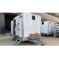 Buy cheap Two-Stall roadable Good Fittings Customized Toilet Movable Trailer Shower Toilet product
