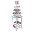 Plastic Wooden Supermarket Store Fixtures For Cosmetic Store Nail Polish