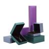 Buy cheap Pendant Bracelet Necklace Ring Jewelry Box Purple Paper Packaging Hot Stamping from wholesalers