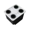 Buy cheap Food Grade PP UV 24L 32L Hydroponics Dutch Buckets 5 Gallon Container For Plants from wholesalers