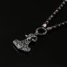 Buy cheap Halloween Punk Ram Casting Fashion Pendant Trendy Explosive Beaded Necklace Hanging Tag Boyfriend Style from wholesalers
