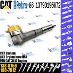 3412 Diesel Engine Parts Fuel Injector 2C0273 20R-0758 232-1170 173-9379 138