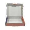 Buy cheap Custom logo Folding Cardboard Corrugated Mailing Box Holiday Gift Cosmetic Packaging Shipping Box Colorful Decoration Embossed from wholesalers