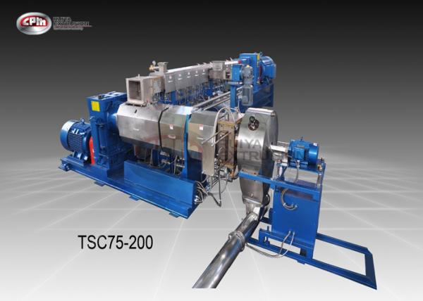 Buy cheap Twin Stage Cable Extrusion Line / Low Speed Cable Manufacturing Machine from wholesalers
