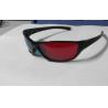 Buy cheap Plastic Red Cyan 3D Glasses For Home Theater from wholesalers