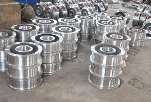 Buy cheap High Performance Transfer Cart Accessories Steel Rail Wheels With Large Wheel Pressure from wholesalers