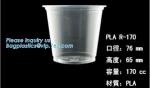100% Biodegradable CPLA Cup Lids Compostable Coffee Cup Accessory,Disposable