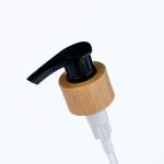 24/410 Black Wood Grain Water Transfer Printing Lotion Pump Is Used for Shower