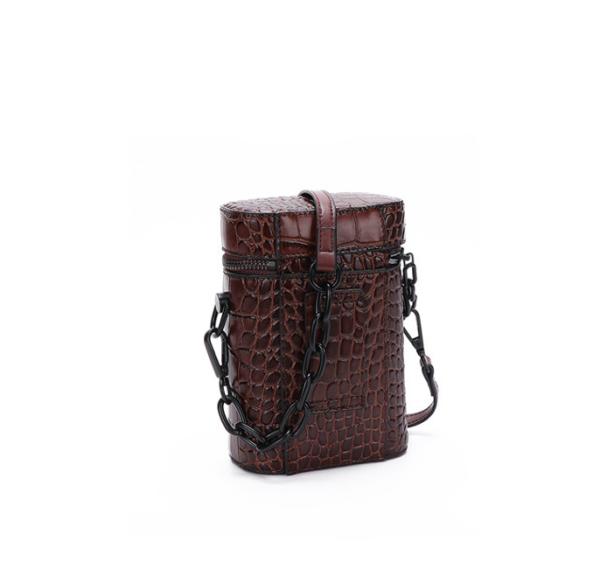 Buy cheap Crocodile Embossed PU Phone Bag 12cm 17cm Leather Phone Case With Strap from wholesalers