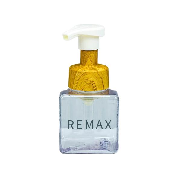250ml Square Water Transfer Printing PETG Material Foam Pump Bottle Cosmetics