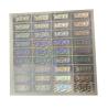 Buy cheap Anti Counterfeiting PET Film 3D Holographic Stickers from wholesalers