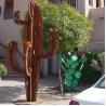 Buy cheap Garden Landscape Corten Steel Sculpture Cactus Metal Yard Art Natural Rusted from wholesalers