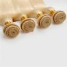 Buy cheap Single Drawn Human Hair Weave Color 613 Blonde Weft Hair Extensions 12-26 Inch from wholesalers