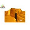 Buy cheap Fashional Mens Orange Printed Polo Shirts 100% Polyester Silk Screen Printing from wholesalers
