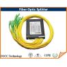 Buy cheap PLC Fiber Optic Splitter Dual Window Singlemode Passive Optical Splitter Loss from wholesalers