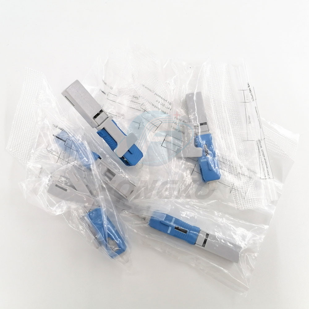 Single Mode Sc Simplex Connector Upc Fiber Connector For g652 g657
