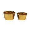 Buy cheap Aluminum Metallic Gold Silver Foil Paper Baking Cups from wholesalers