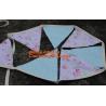 Buy cheap Lace Trimming Flag Banner HOLIDAY Decoration Halloween Softtextile Lace Fabric, ivory wedding decorations lace bunting from wholesalers