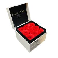 Buy cheap Drawer Cardboard Flower Boxes Offset Printing Luxury Flower Gift Box product