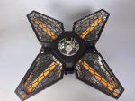 Retro Fan 4 Leaves 3in1 LED For Live Show Beam Moving Head Light