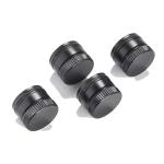 31.5*24mm Black Aluminium Cap for Olive Oil Bottle Logo Printing and of Cosmetic