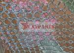 Metal Primary Color Stainless Steel Ring Mesh Curtain For Staircases Isolation