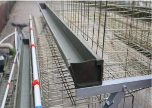 China Long A And H Type Stepped Chicken Laying Eggs Cage 188CM 3 Tier Chicken Cage on sale