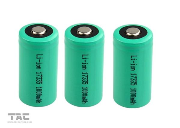 Buy cheap Lithium 1300mah CR123A Li-Mn Battery For Flashlight Camera Meter Remoter Shaver from wholesalers