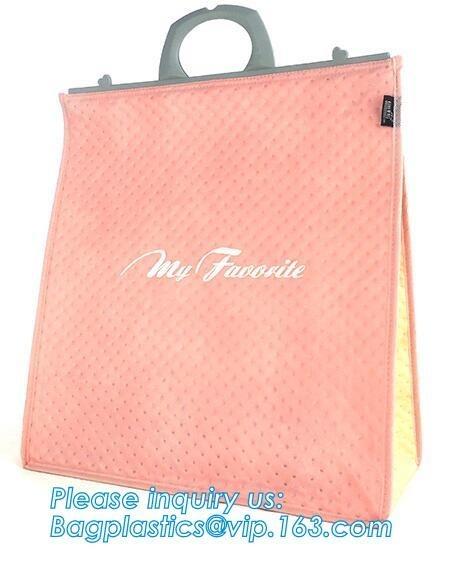 Buy cheap Various Style Folding Nonwoven Handle Shopping Bags Non Woven Bag， Elegant non woven bags non woven gifts packaging bags from wholesalers
