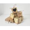 Buy cheap Tiled Out Wood Grain Paper Laser Cut Wedding Favor Boxes from wholesalers