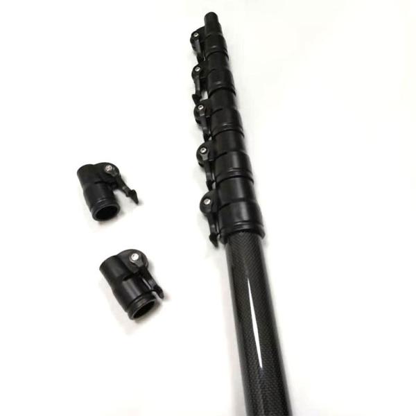 Buy cheap Light Weight 20M Carbon Fiber Telescopic Pole Corrosion Resistance from wholesalers