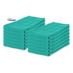 Green Surgical Towel Surgery Huck Hand Towel 40x60cm 100% Cotton Disposable