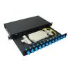 Buy cheap 1U , 2U , 3U , 4U 19 inch Fiber Optic Terminal Box with Cold rolled steel from wholesalers