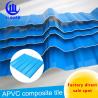 Buy cheap Heat Insulation Pvc Corrugated Plastic Resin Roof Tiles For Vehicle Parking Sheds from wholesalers