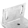 Buy cheap Powder Coated Customizable Height 90\u00b0 Curtain Wall Anchors Corner Code For Curtain Walls from wholesalers